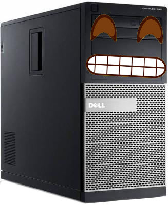 Sad Dell computer :(
